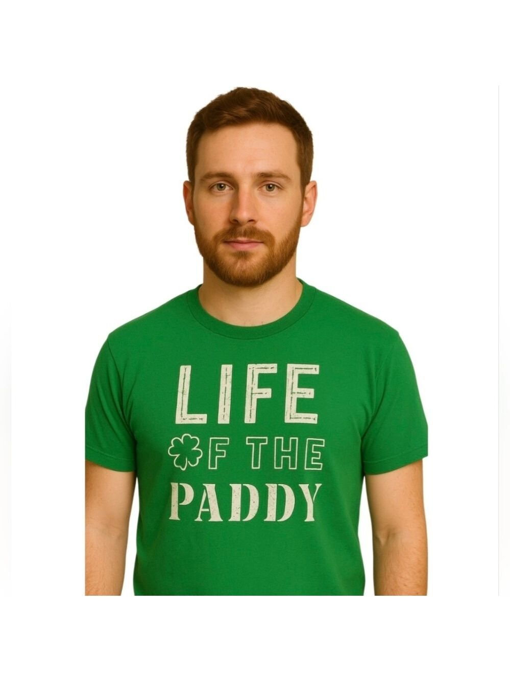 Way to Celebrate St Patricks Day T-Shirt Green White Large